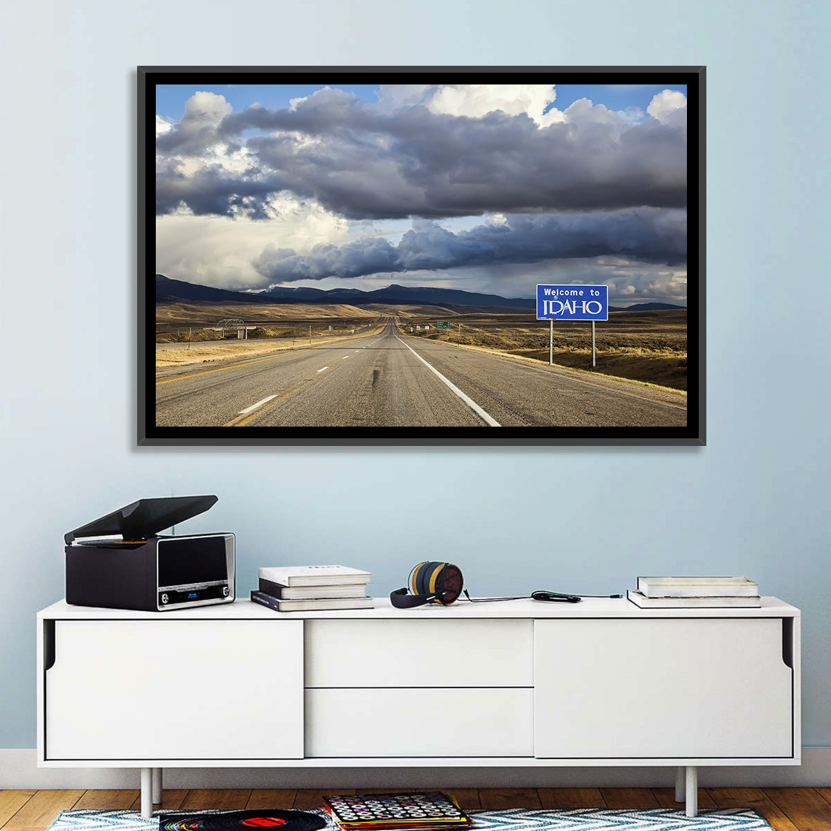 I-15 Idaho Highway Wall Art