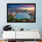 Sydney Harbour Sunset Wall Art