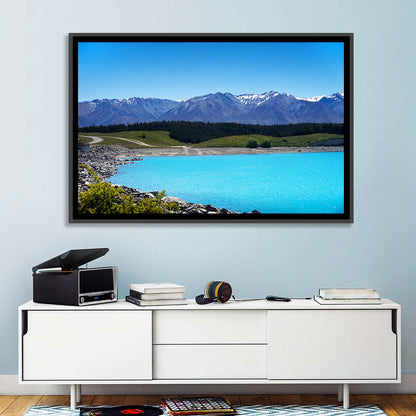Lake Pukaki Turquoise View Wall Art