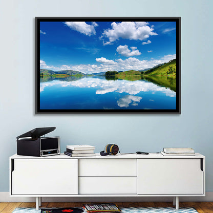 Bunyonyi Lake Reflection Wall Art