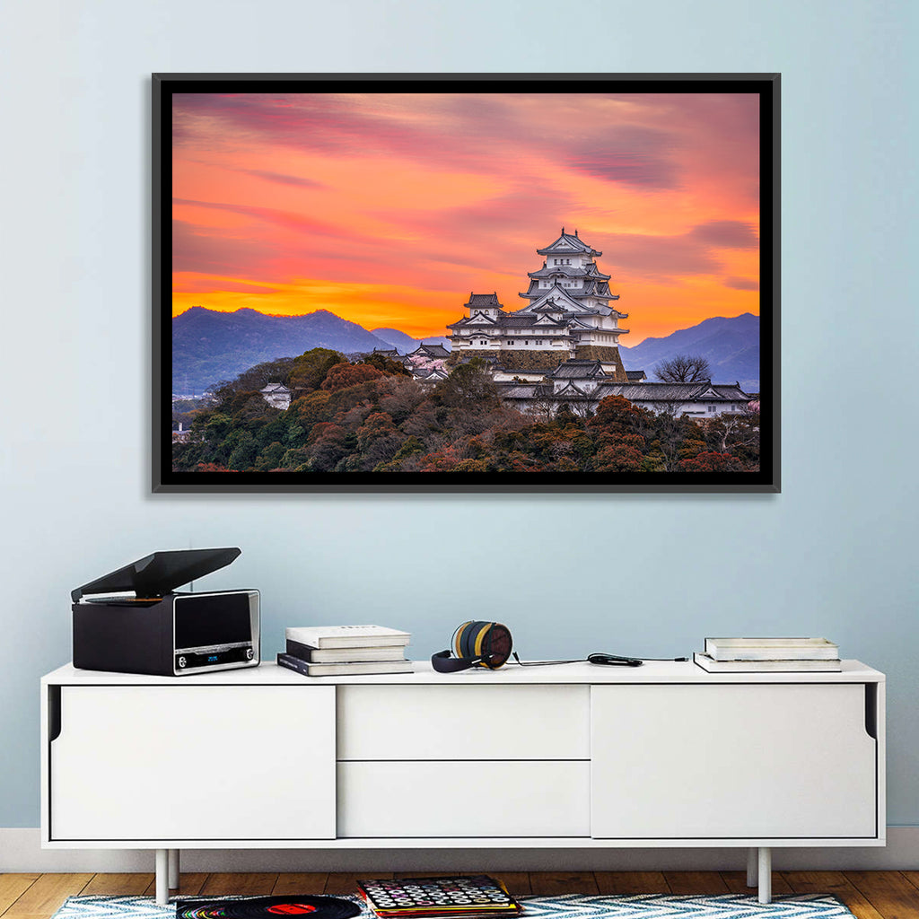Himeji Castle at Sunrise Wall Art