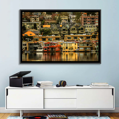 South Lake Union Reflections Wall Art