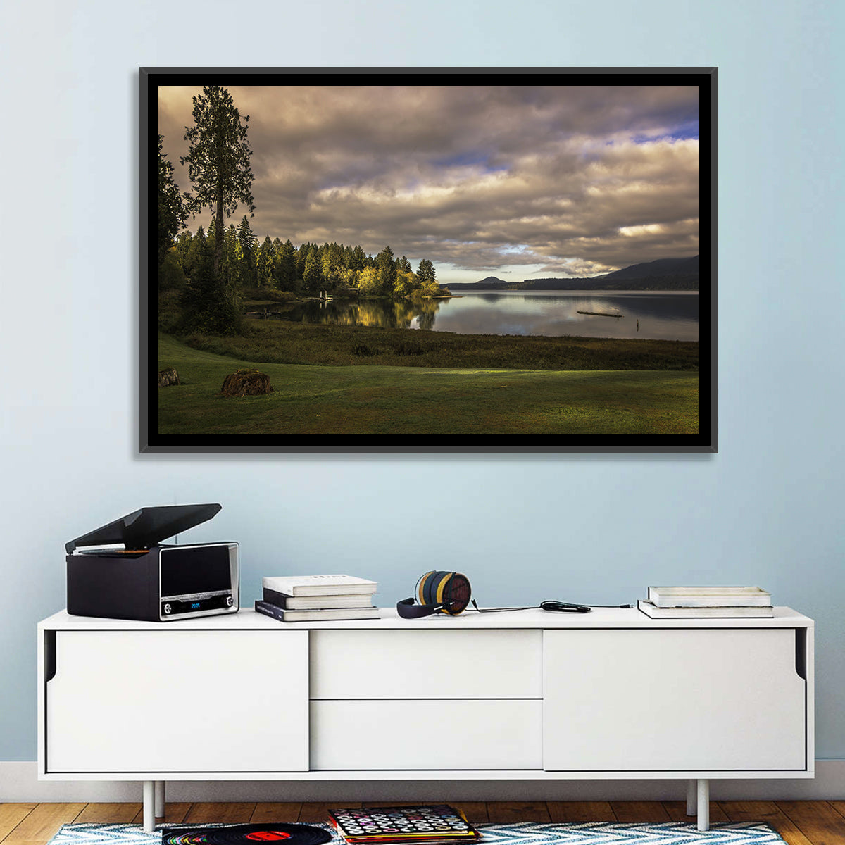 Lake Quinault Reflections Wall Art