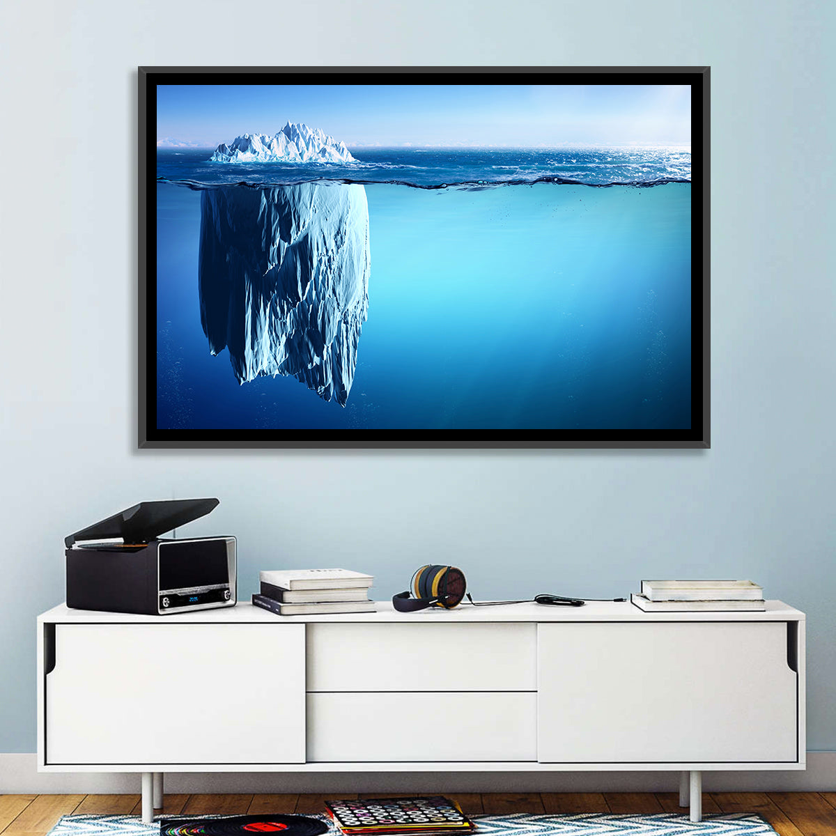Floating Iceberg Wall Art