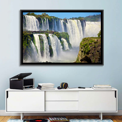 Iguazu Falls Observation Walkway Wall Art
