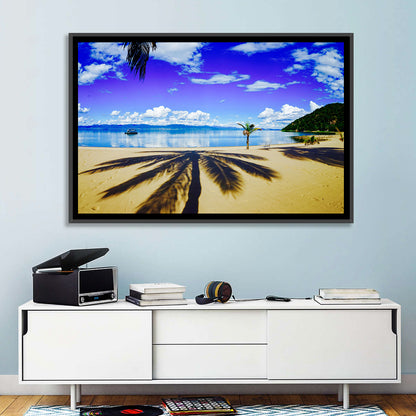 Lake Malawi Palm Shadow Wall Art