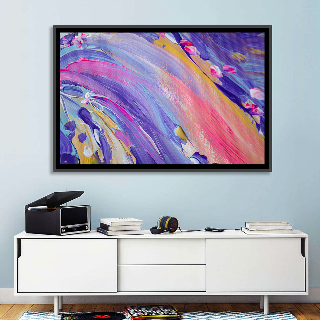 Sliding Hill Brushstrokes Wall Art