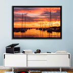 Lake Norman Harbor Sunset Wall Art