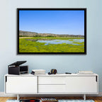 Uchali Lake Algae Reflection Wall Art
