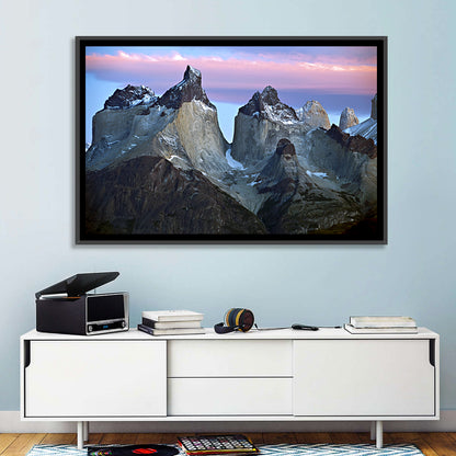 Los Cuernos Peak Valley, Torres Del Paine Wall Art