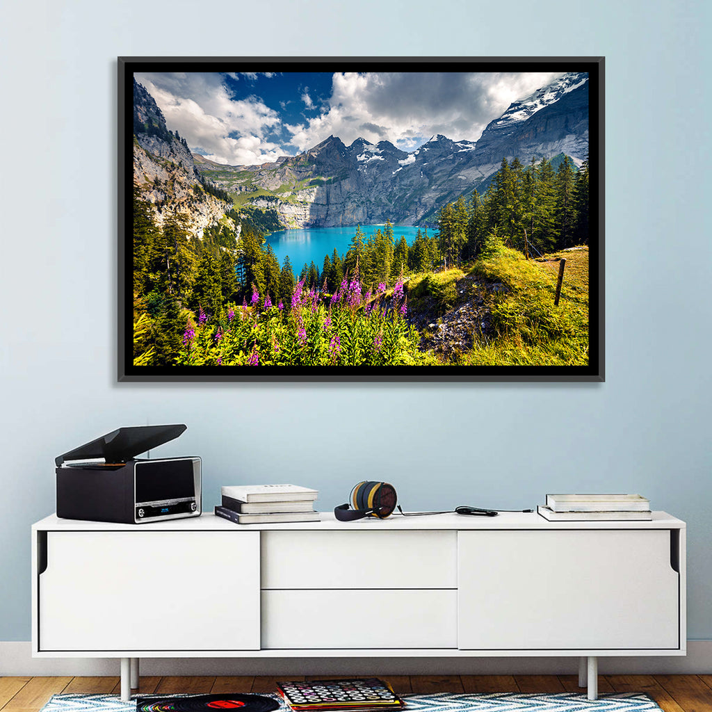Oeschinensee Summer Landscape Wall Art