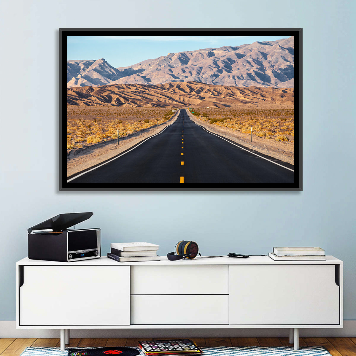 Death Valley Desert Road Wall Art