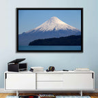Snow-capped Osorno Volcano Over Lake Wall Art