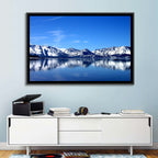Lake Tahoe Mountain Reflection Wall Art