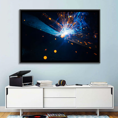 Molten Metal Sparks Wall Art