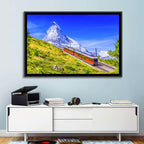 Gornergrat Train and Matterhorn Wall Art