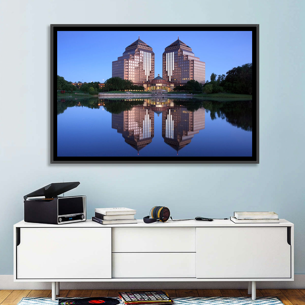 Carlson Towers at Dusk Wall Art