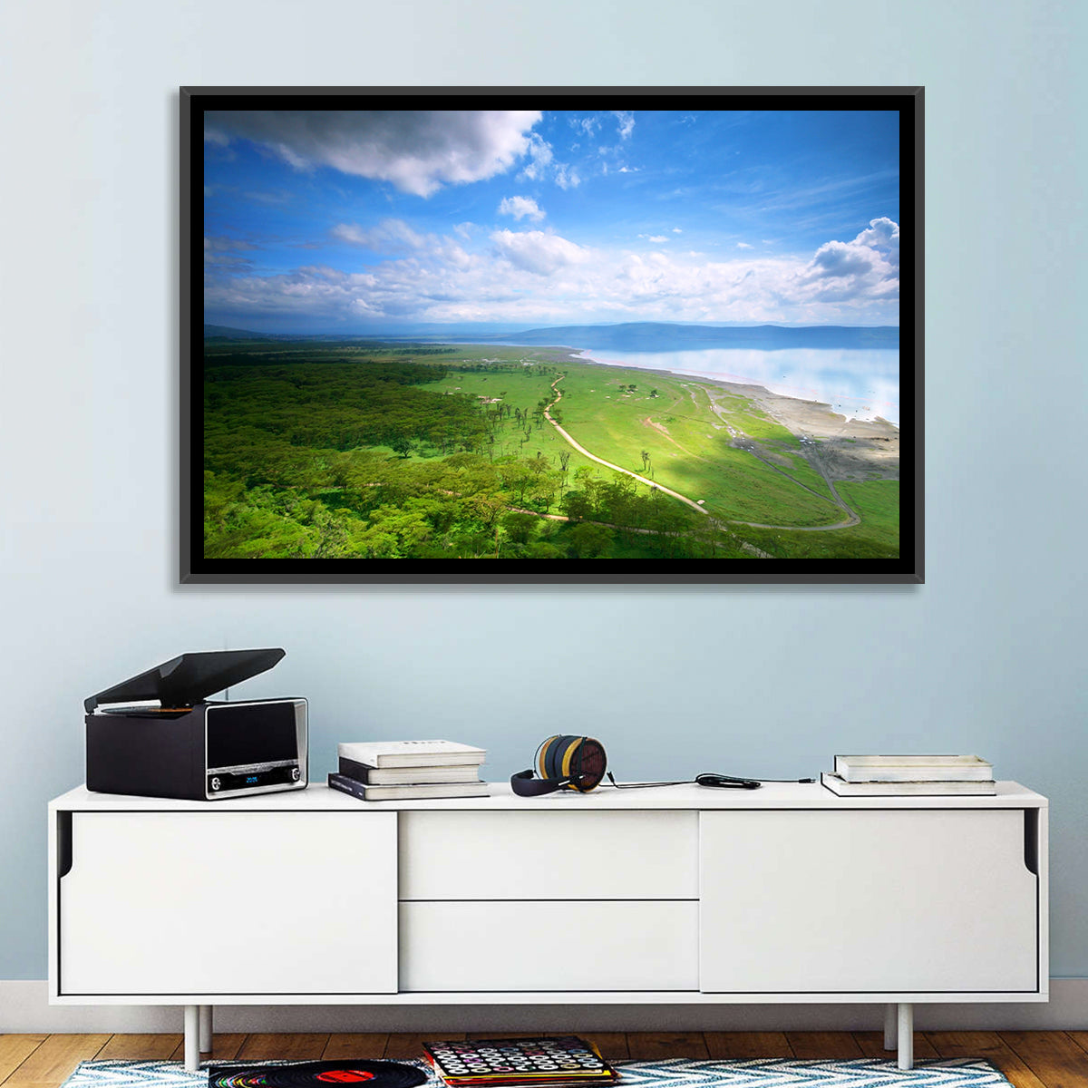 Lake Nakuru Overlook Wall Art