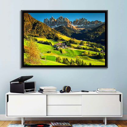 Santa Maddalena, Val Di Funes Wall Art