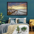 Nassau County Causeway at Sunset Wall Art