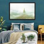 Cobblestone Path to Emerald Castle Wall Art