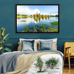 Lafayette Bayou Reflection Wall Art