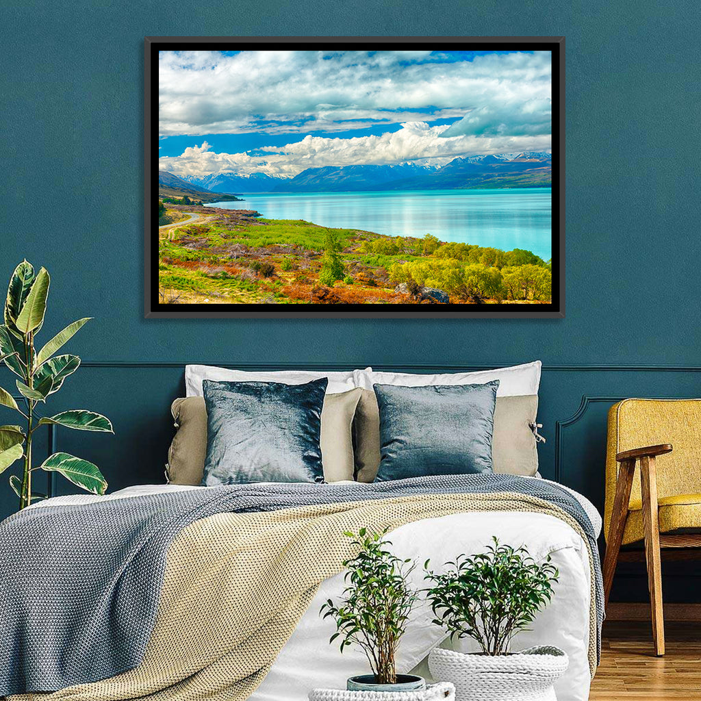 Turquoise Lake Pukaki with Mount Cook Wall Art