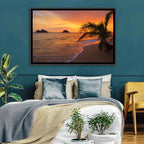 Lanikai Sunrise Over Na Mokulua Wall Art