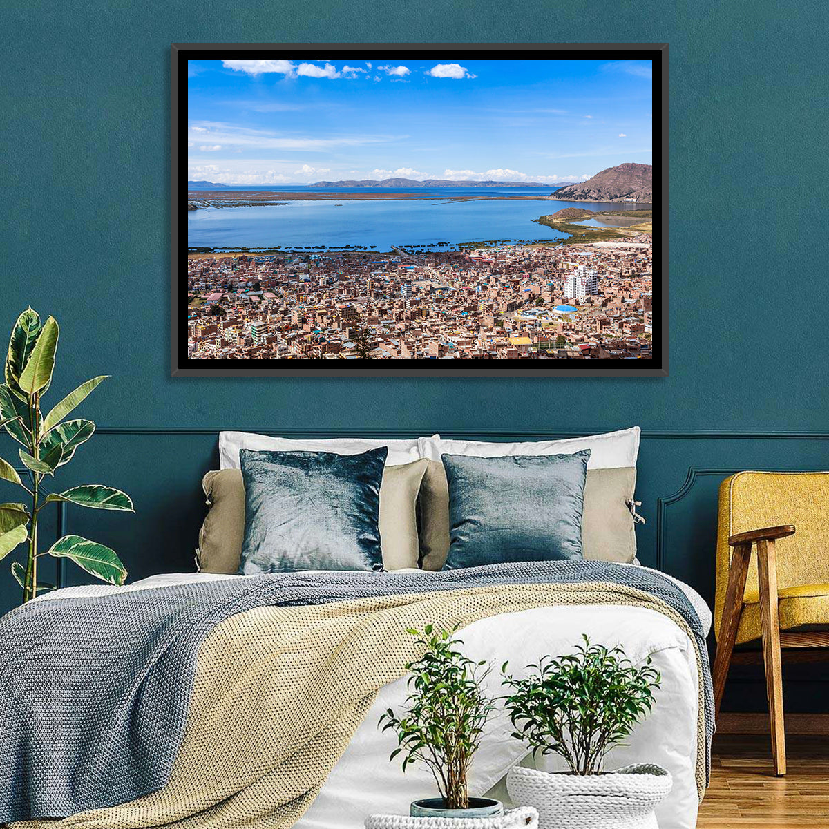 Puno Over Lake Titicaca Wall Art