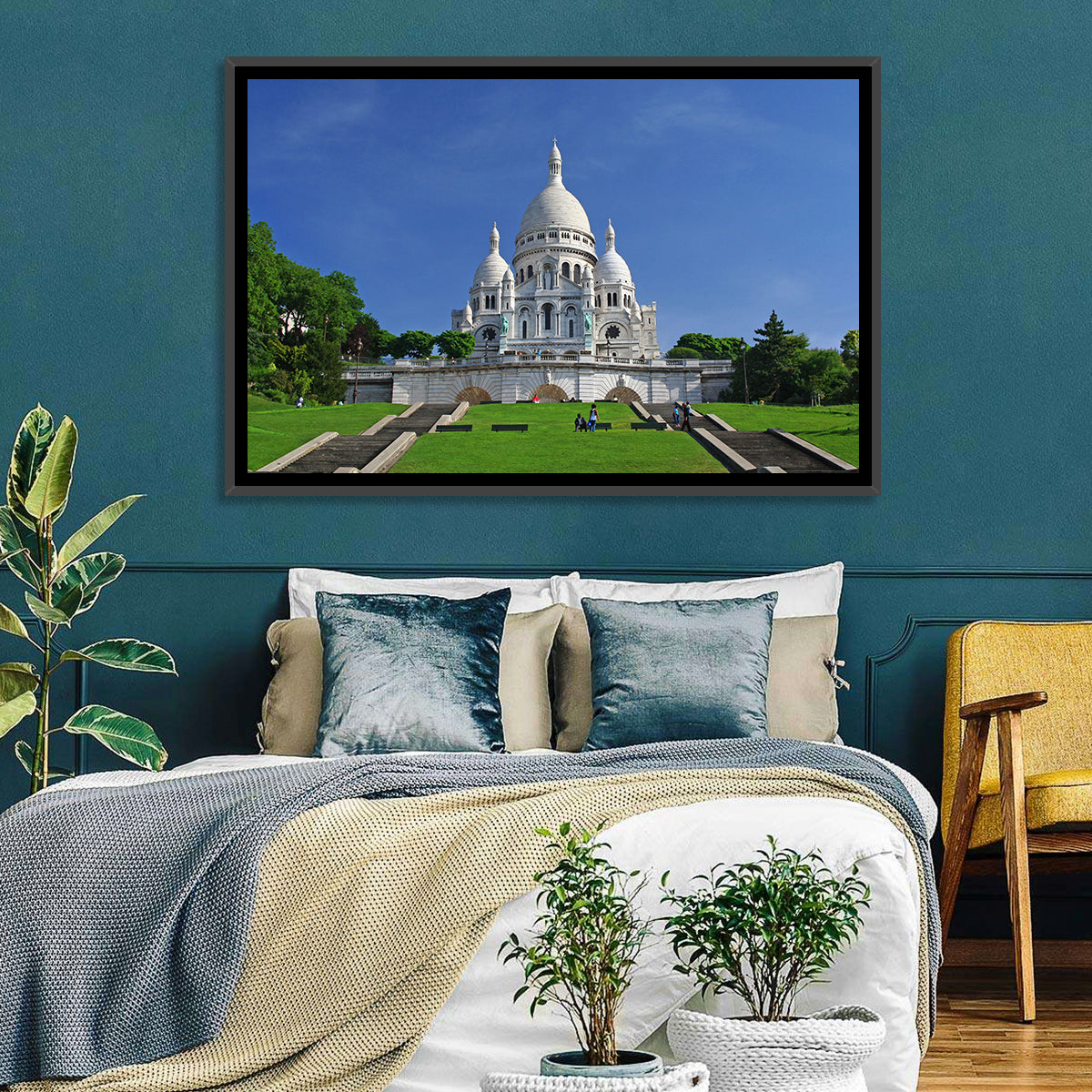 Sacre Coeur Basilica Steps, Paris Wall Art
