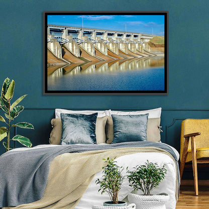Lavon Dam Spillways Wall Art