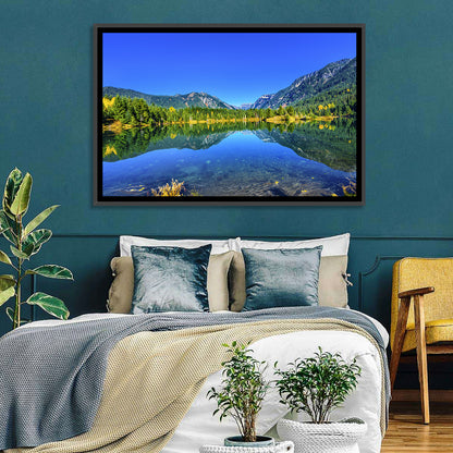 Mt Chikamin Reflection at Gold Lake Wall Art