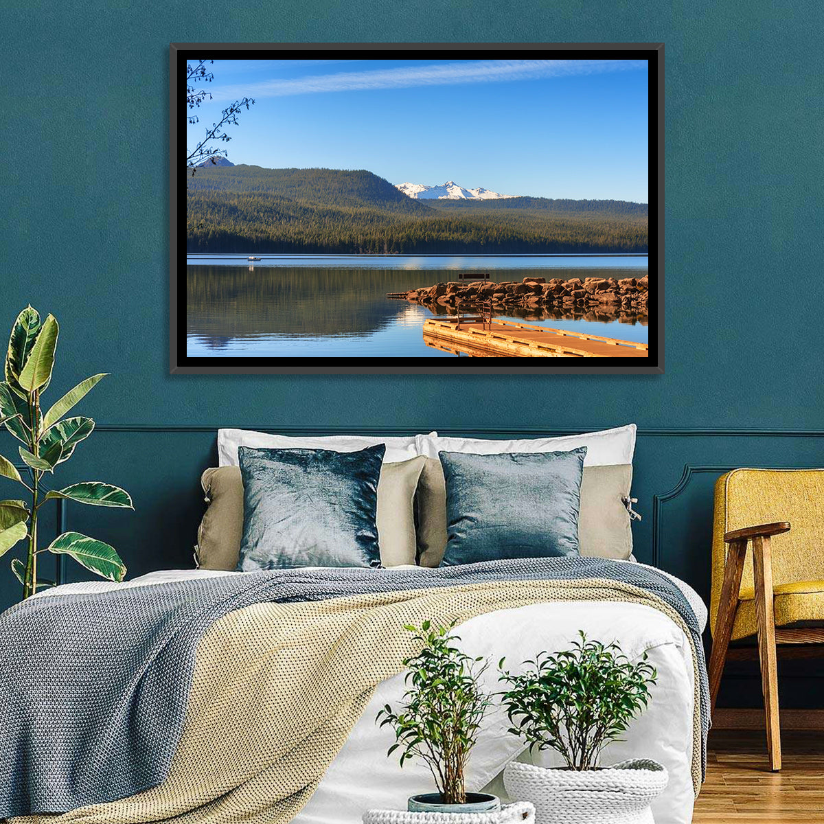 Odell Lake Pier Wall Art