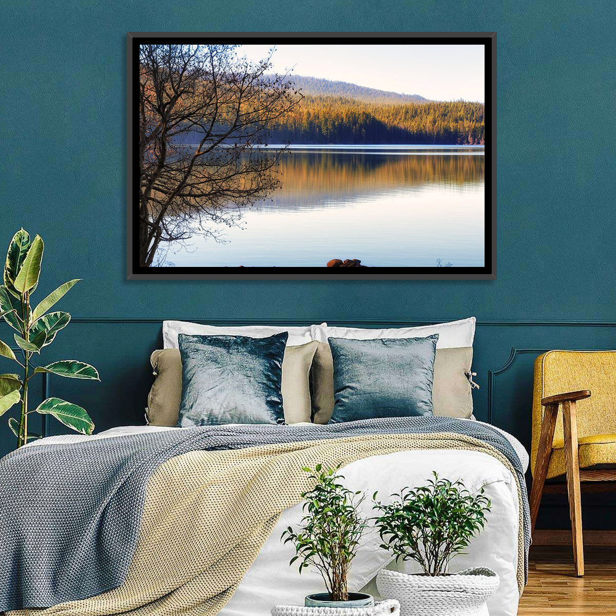 Dawn at Odell Lake Wall Art