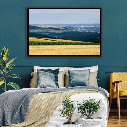 Village Grainfields Wall Art