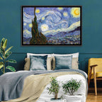 Starry Night Over Saint-rémy Wall Art