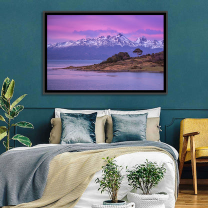 Beagle Channel Purple Dawn Wall Art
