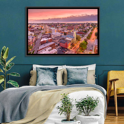 Church Spire at Dusk Wall Art