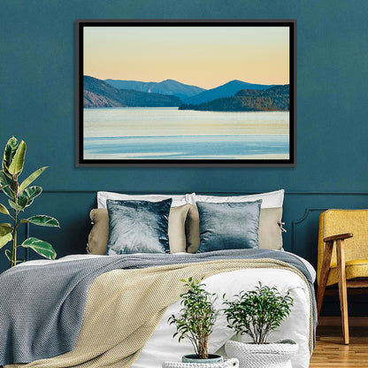 Lake Pend Oreille at Golden Hour Wall Art