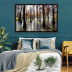 Autumn Flooded Cypress Forest Wall Art
