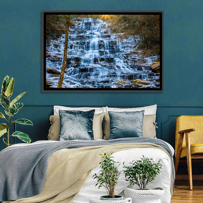 Minnehaha Falls Winter Cascade Wall Art