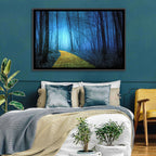 Misty Yellow Brick Road Wall Art