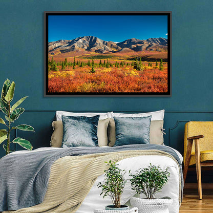 Denali Autumn Peaks Wall Art