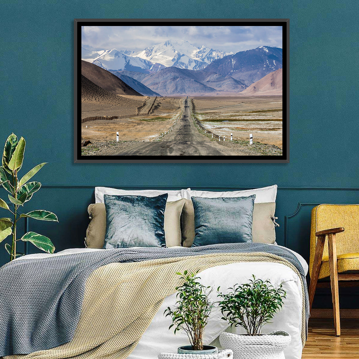 Pamir Mountain Road Wall Art