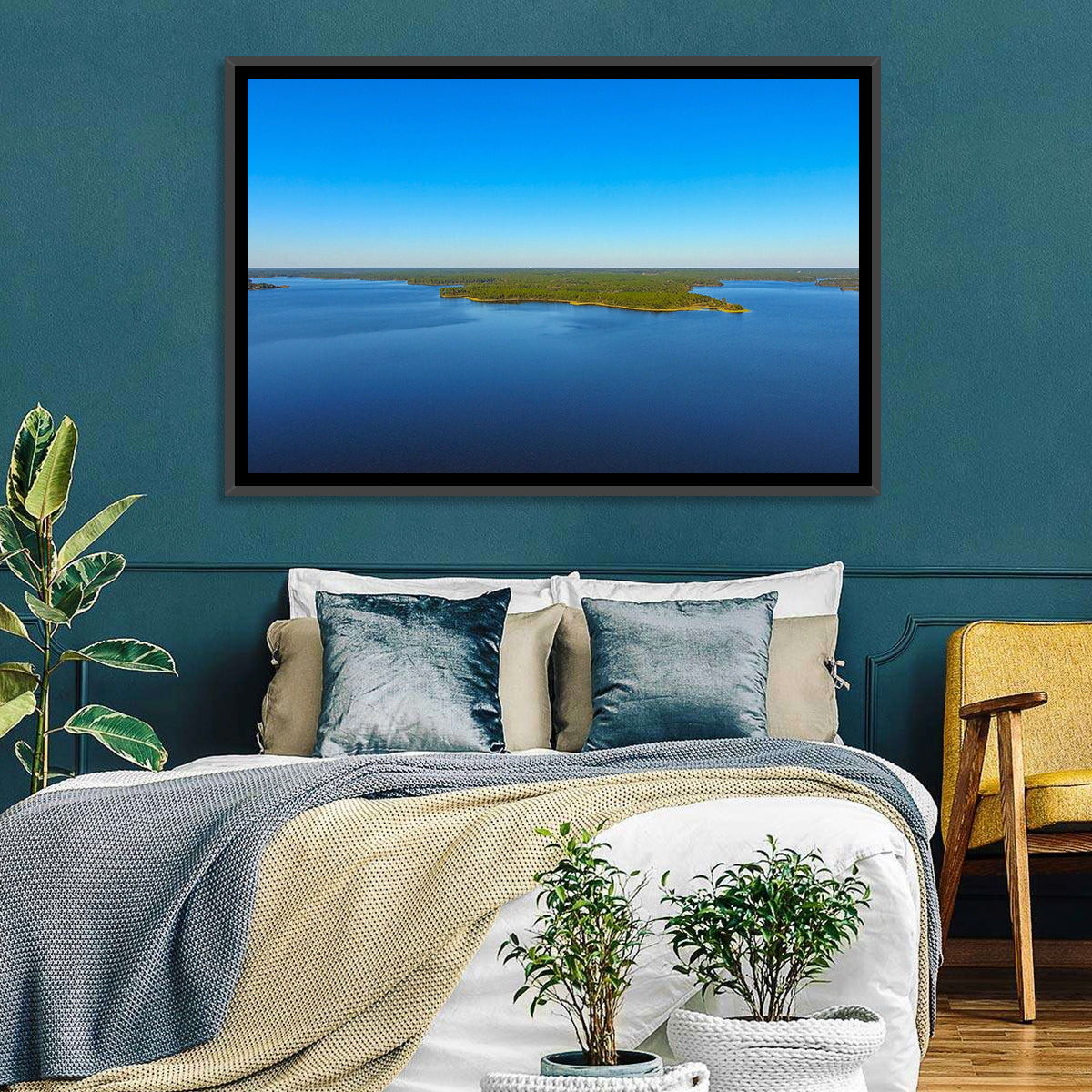 Big Creek Lake Peninsula Wall Art