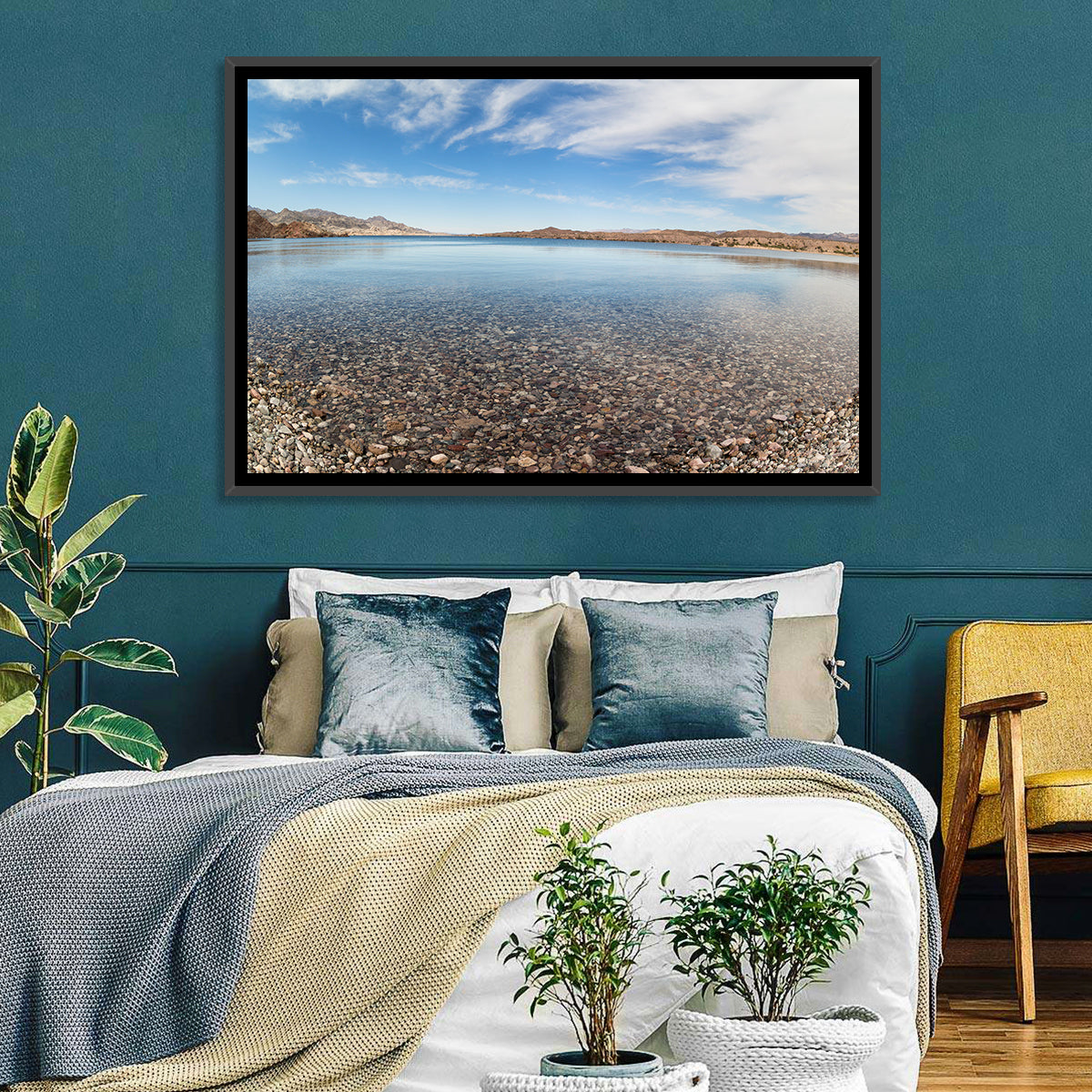 Lake Mohave Shoreline Wall Art