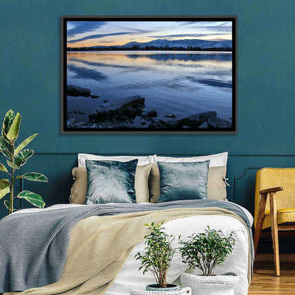 Sparks Marina Twilight Reflection Wall Art