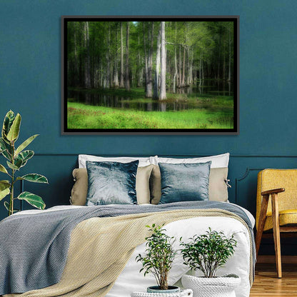 Lush Cypress Swamp Wall Art