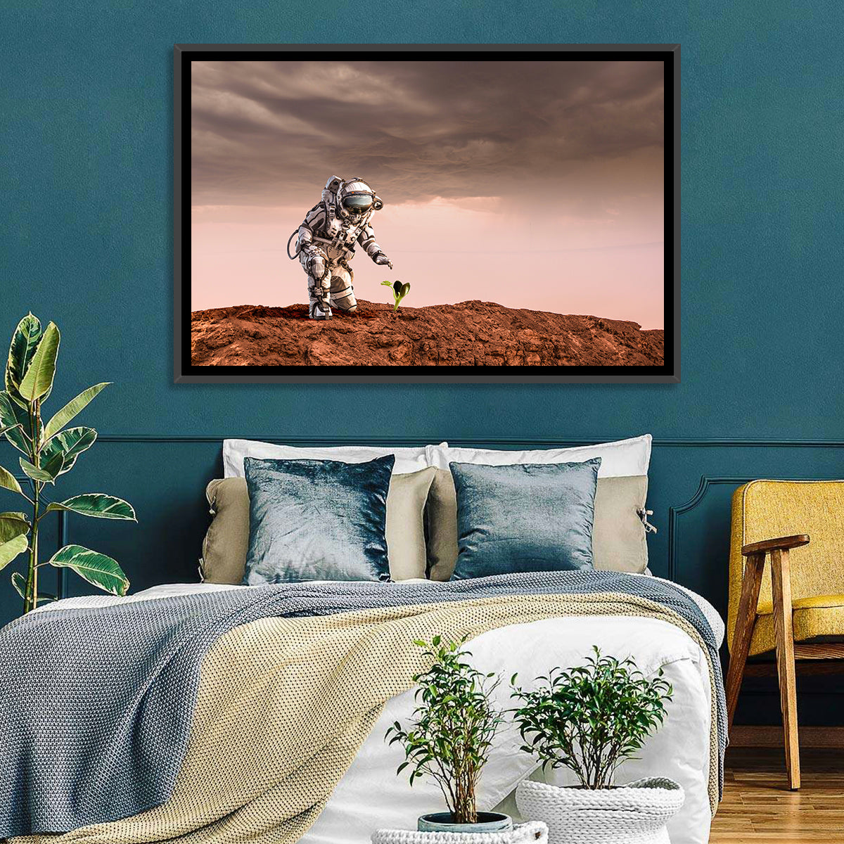 Martian Seedling Concept Wall Art