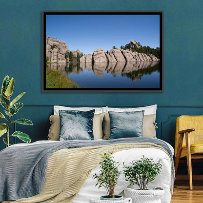 Sylvan Lake Reflection Wall Art